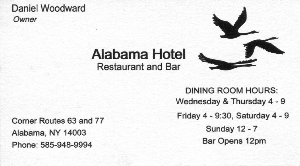 Alabama Hotel Restaurant & Bar