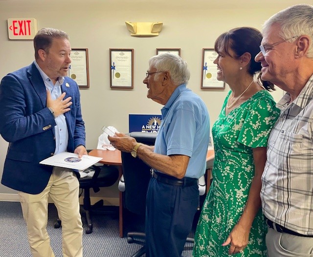 Sen. Ortt lauds Zenger’s refuge work