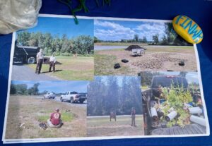 What the area used to look like. 